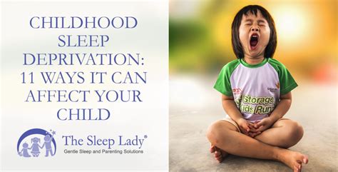 Sleep Deprivation in Toddlers .